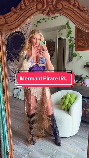 DIY Mermaid Pirate Costume Tutorial