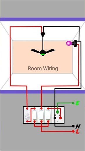 Fan Connection Wiring #connection #wiring