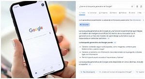 Incorporó Google búsqueda con IA generativa en México