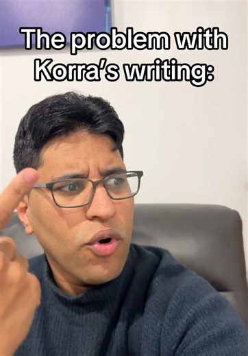 The problem with Korra’s writing: #legendofkorra #avatarthelastairbender #korra #avatarsevenhavens #aang
