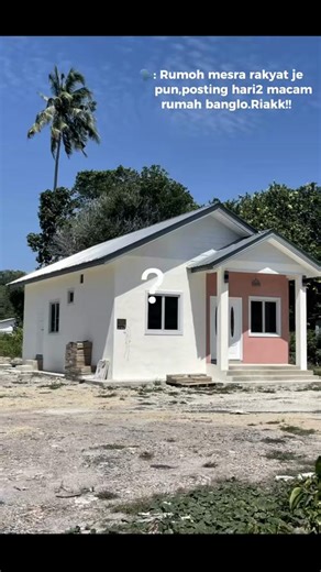 Hurmm #fyppppppppppppppppppppppp #spnb #rumahmesrarakyat #putih | Modern House Design