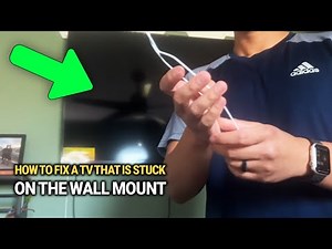 How To Fix A TV That Is Stuck On The Wall Mount: Quick & Easy Guide!