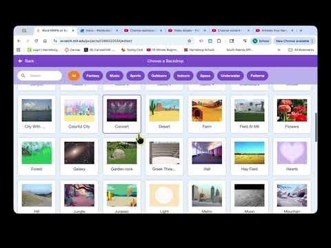 Switch Backdrops - Animate Your Word in Scratch