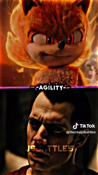 Sonic vs Superman #sonic #superman #sonic3 #dceu #jsbattles | Sonic the Hedgehog
