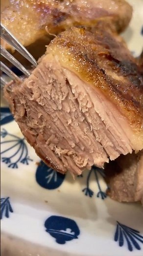 【旨い】イノシシのもも肉で作ったステーキ #boar