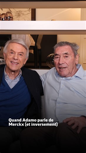 Merckx ou Adamo : qui est le Belge le plus connu à l’étranger ? 🌍 Dans cet échange, Salvatore Adamo et Eddy Merckx se renvoient les fleurs. Adamo décrit Merckx comme le dépassement de soi, capable d’aller « au bout de sa souffrance » tout en restant d’une modestie rare. Merckx, lui, voit en Adamo « l’unanimité de tous les Belges », grâce à des chansons qui avaient du sens et du fond. Deux légendes, deux parcours, un respect mutuel. 💛🎶🚴 Interview: Luc Lorfèvre Vidéo: Simon Bradfer | Moustique