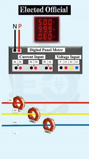 5.2K views · 54 reactions | 3 please CT connection diagram #Elected_Official #smartcontrol #electricity #electricitychallenge #electronicsengineering #electricalengineering #electricalwork #electricalservices #electrical #electrician #electricianlife #electricidad #ElectricalSafety #electricalcontractor #electrical #electriciantools #electricalengeneer #solarenergy | 퐄퐥퐞퐜퐭퐞퐝 퐎퐟퐟퐢퐜퐢퐚퐥 | Facebook