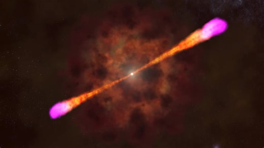 Amazing gamma-ray burst animation