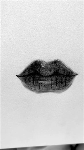 How to make a Lips 💋 #lipstutorial #youtubeshorts #drawingtechniques #growyoutube #growthmindset