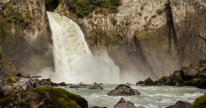 The wildest waterfall drop you’ve ever seen