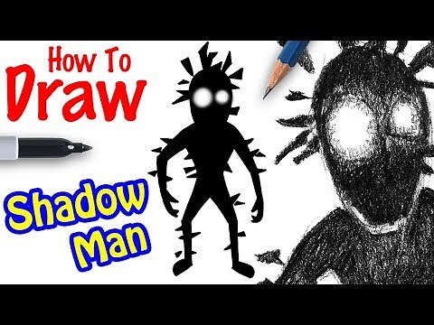 How to Draw the Shadow Man | Hello Neighbor