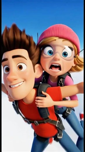 Skydiving Prank Gone TOO FAR #animation #comedy #shorts