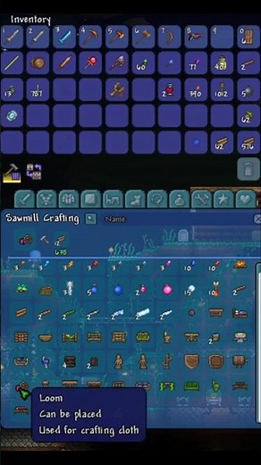 Terraria How To Craft A Loom