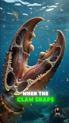 😱 This Tiny Shrimp Fires an Underwater Explosion!