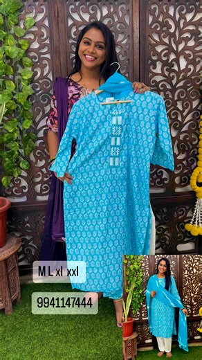 10K views · 54 reactions | 3 pcs salwar suits Ready to ship for bookings WhatsApp-9941147444 | FameBazaar.com -Wow New Sarees | Facebook