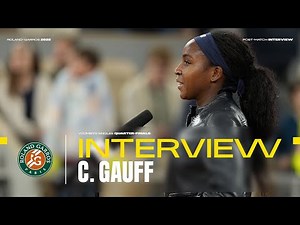 Gauff Quarter-final post-match interview | Roland-Garros 2025