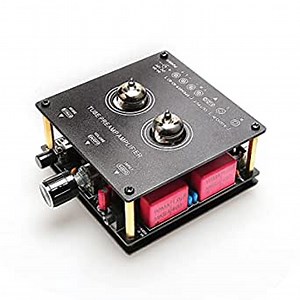 Bluetooth Tube Amplifier Board 2.0 Channel with TDA7377 Chip, 12V DC Power Adapter, 35W Power Output