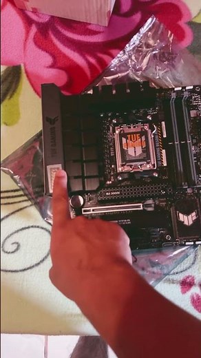 Placa mãe asus b650m plus. #asus #pcgamer