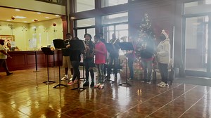 1K views · 35 reactions | Members of the Oak Park Middle School band, strings, dance, and 4-H organizations visited CPSB's Central Office just before Christmas break to spread some holiday cheer. These students are incredibly talented and certainly brightened the spirits of all who were able to watch their performance. | Calcasieu Parish School Board | Facebook