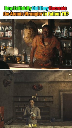 How Faithfully Did They Recreate the Atomic Wrangler in Fallout TV? #Fallout #FalloutTVShow