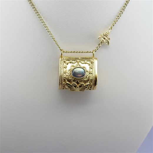 Labradorite Butterfly Locket: 925 Sterling Silver Secret Message Pendant - Etsy