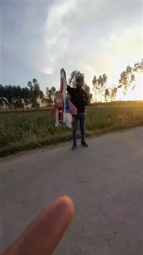 आज फिर उड़ान भरी MiG-29 RC Plane ने गाँव के बच्चों के लिए बन गया मिनी एयर शो!#amrikartstudio