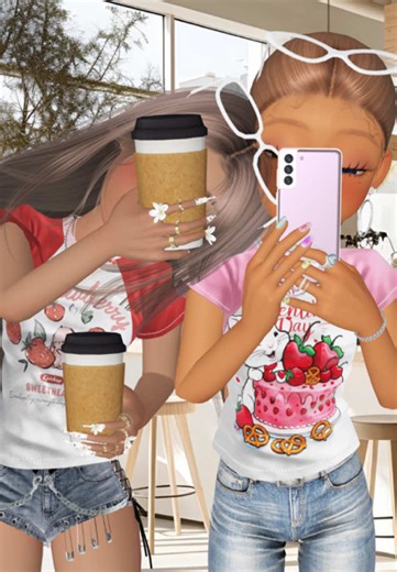 Cute cafe date with Jessy ☕️🩷 @♫~𐬿🥥🎀𝕁𝔼𝕊𝕊🎀🥥𐬿~♫ Dc- @Sindi(:✨#zepeto #posiezept #zepetotiktok #zepetoapp #zepetofyp