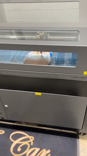 Some recent laser fun on some leather #thecaraudioshopstl | The Car Audio Shop