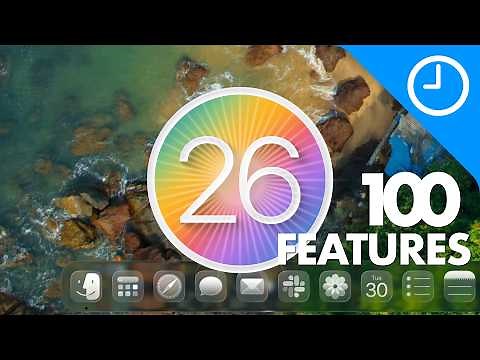 macOS Tahoe - 100 Features!