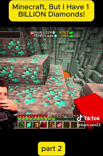 Minecraft: 1 Billion Diamonds & A Crazy Magnet!