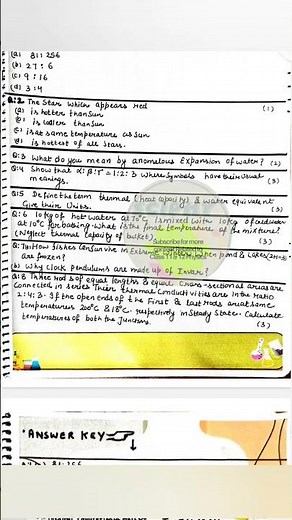 Thermal properties Of Matter Class 11 Physics