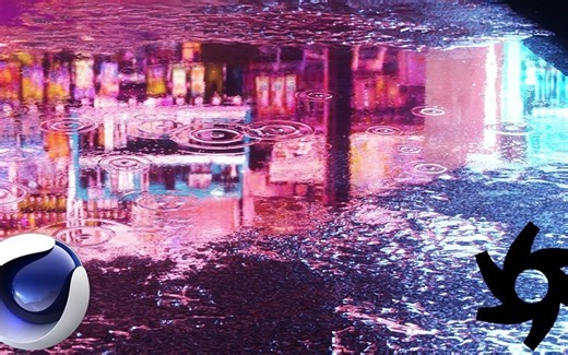 4套下雨水面波纹涟漪图片序列动画素材 Animated Rain Ripples by Dizzy Viper 626CG资源站