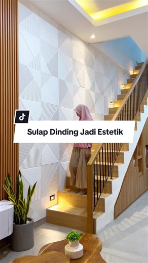 Sulap Dinding Jadi Estetik dengan Panel 3D PVC
