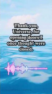 Thank You Universe Affirmations Morning | Positive Morning Affirmations | Powerful Affirmations