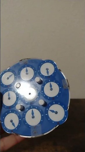 how to solve Rubik's clock#rubikscube #cubing #rubik #tallyhall