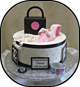 Fashionista Birthday Cake