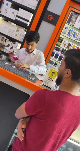 Smartphone Repair Process: Fixing a Red Device