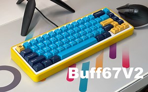 【打字声音】Buff67V2｜Cherry 黑轴｜Domikey单片机