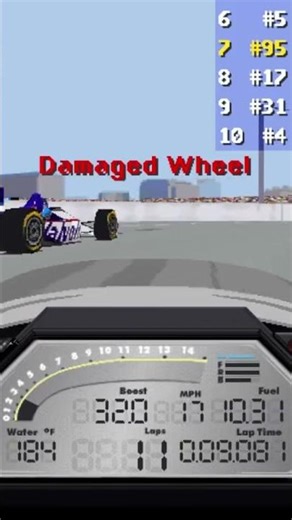 DOSBox Roulette IndyCar Racing 2 Long Beach