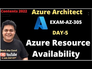 Designing Microsoft Azure Infrastructure Solutions | Configure Availability for Azure Recourses |