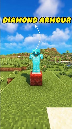 Easiest Way to get Diamond Armour in Minecraft 2026 😱 #minecraft #shorts