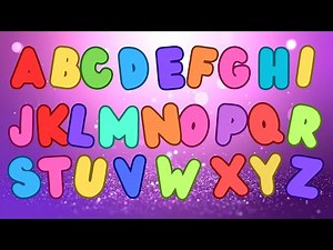 ✨ 3D ABC Song for Kids | Bright Fun Alphabet Letters A-Z