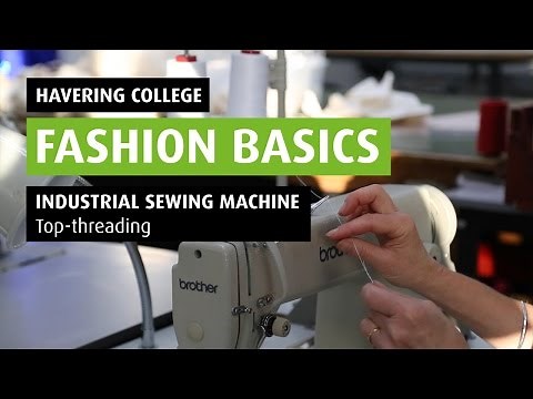 HOW TO: Thread an Industrial Sewing Machine