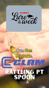 45K views · 372 reactions |  LURE OF THE WEEK  https://bit.ly/3R32sXb The Clam Outdoors Rattlin' PT Spoon needs to be in every walleye angler's tackle box. The zinc alloy body, rattle chamber and colored hooks give it a very effective flash and rattle combination. | Scheels Outdoors | Facebook