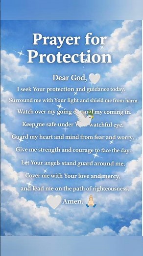 Powerful Prayer for Protection and Safety 🙏