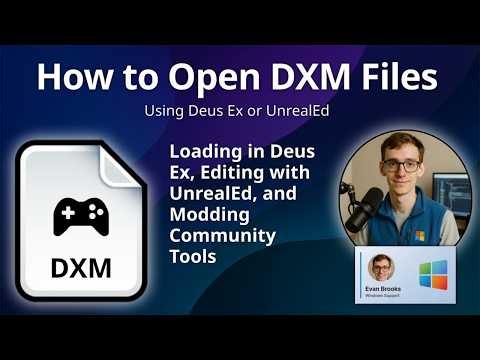 How to Open DXM Files (Deus Ex Map)
