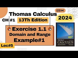 Find the Domain and Range of functions | fully explained | in Urdu/Hindi