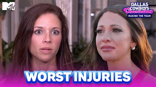 Jump splits and kick lines are no joke; every Dallas Cowboys Cheerleader knows that! When injuries put everything on the line, anxiety leads the way #MTVDallasCowboysCheerleaders | MTV Africa