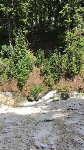 Snowy Edge | Blowdown Cascade | Naches Peak Loop | Scenic Pacific Crest #nature #forest #waterfall