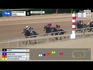 Gulfstream Park October 5, 2025 Race 6